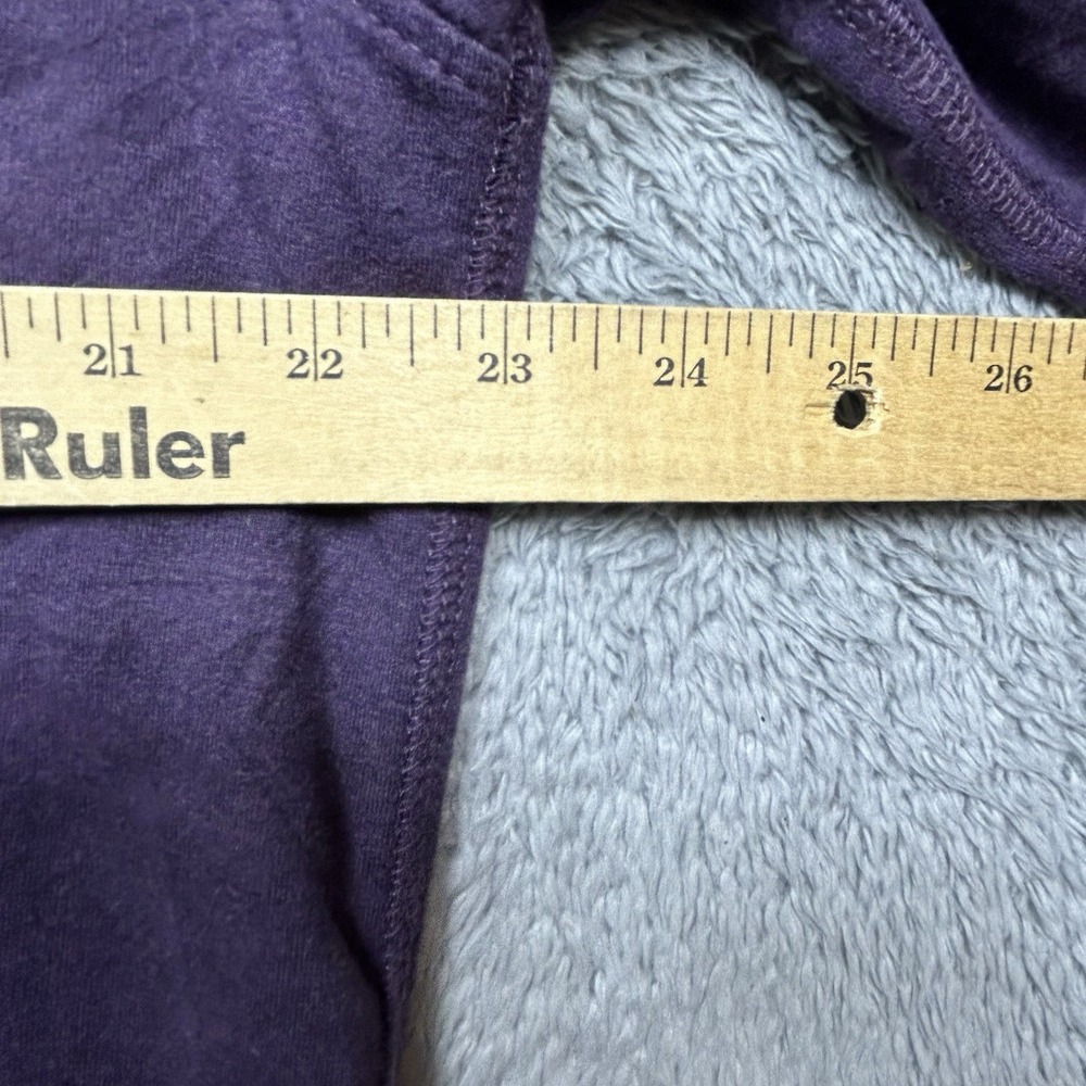 Patagonia Ahnya Sweatshirt Womens XL Plum Purple Organic Cotton Crewneck Outdoor - Picture 10 of 12